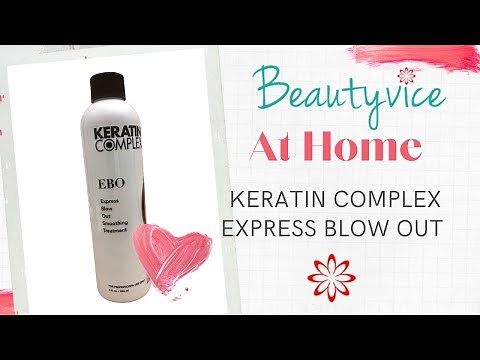 At Home: Keratin Complex Smoothing Treatment Professional Tutorial