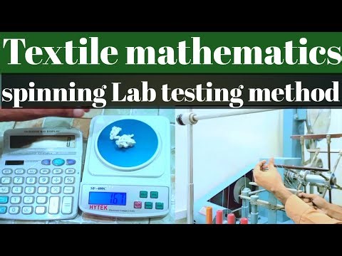 spinning Lab testing method|yarn count and strength testing|bloach tech info