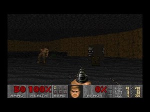 MS-DOS Doom II Freak Scrolling Walls Trippy Glitch