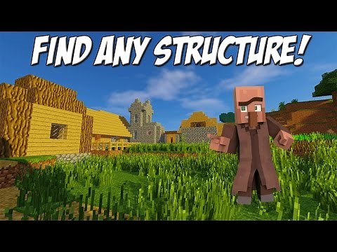 How to find Villages, End Cities, Strongholds and more in Minecraft