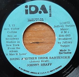 Johnny Braff - Bring Another Drink Bartender / Shirley Walker