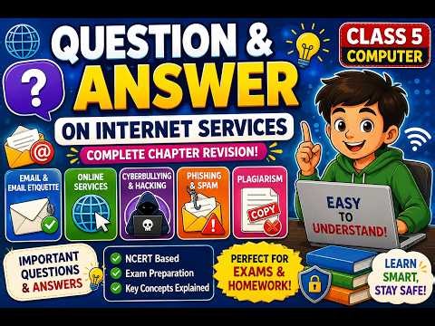 Q&A : Internet Services | Class 5 Computer