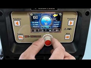 直流／交流TIG溶接機「WT-TIG200S」自己保持（4T）＋パルス設定方法～溶接まで