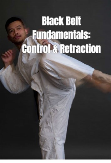 One of my favorite parts about training in fundamentals at the black belt level is working on balance and control. We’ve been accustomed to doing those techniques at normal speed. But the more we slow it down to emphasize control, it will give you two things: 1. Great vision for the target 2. Better Execution For more, give a thumbs up and follow! Plus join us on our live workouts on Sundays! #karate #martialarts #blackbelt #kumite #kihon