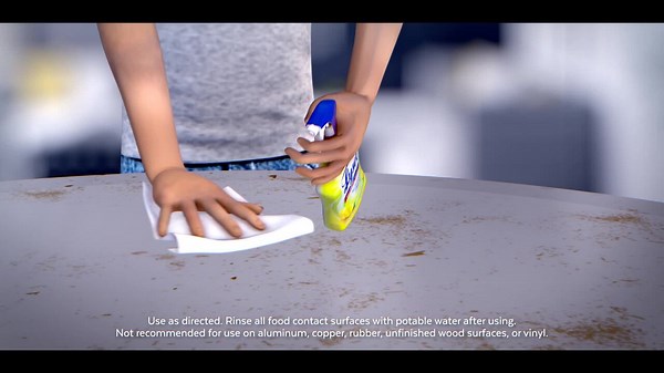 Lysol Brand New Day 19 oz. Lavender & Cotton Blossom Scent All-Purpose Cleaner and Disinfectant Spray 001920056258