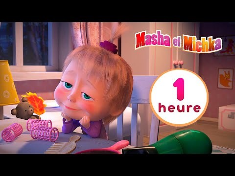 Masha et Michka 👱‍♀️🤗 La maison à l'envers 🏠🤯 Compilation 8⏱1 heure 👱‍♀️ Masha and the Bear