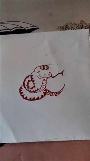 Easy Python Drawing 🐍 | Ajgar Kaise Banaye