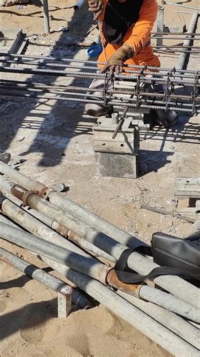 Professional Column Rebar Tying for High-Rise Projects