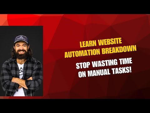 Website Automation Breakdown