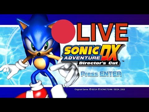 🔴 LIVE: Sonic Adventure part 1 (Playing All Mainline Sonic Games)