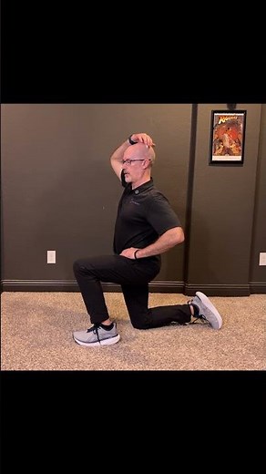 Hip Flexor Stretch with Thoracic Tilt 🔥