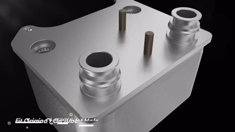 A-Premium Engine Oil Cooler Compatible with Mini R52 Series Cooper 2005-2008 R53 Series Cooper 2002-2006 L4 1.6L