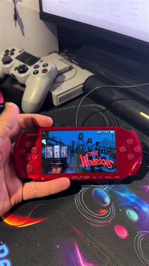 #psp #red #portable #limited