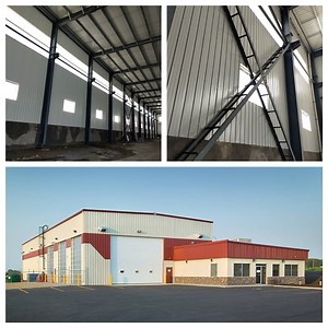 [Hot Item] Eco-Conscious Steel-Structured Facade Designs\Iron Construction Buildings\Large Span Capabilities and Versatility