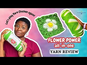 IS IT WORTH IT? - Red Heart 🌸 Flower Power 🌸 All-in-One Yarn Review