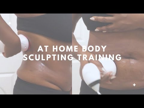 At Home Body Sculpting Training | How to Use the Laser Lipo Cavitation Machine at Home