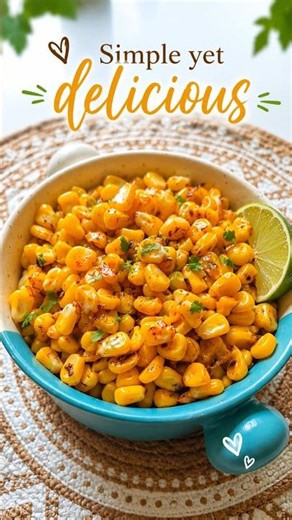 Sweet Corn Recipe in 5 Minutes 😋🌽 / #sweetcorn #shorts #simplerecipes #5minbreakfast #cookingshorts