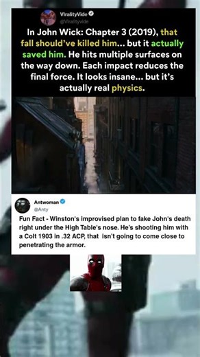In John Wick (2029), Winston literally saved John from the High Table #johnwick #shorts