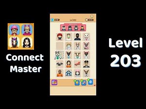 Connect Master Level 203 Walkthrough 🧩 | Match Puzzle | Puzzle Solutions & Tips | Go Answer
