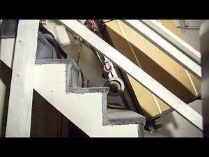 Moving a safe upstairs