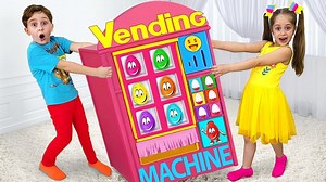 13K views · 123 reactions | Kids pretend play with bubble gumball machine and make a miniature diy cardboard house | Toys Review | Facebook