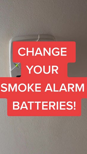 Change Your Smoke Alarm Batteries Today!