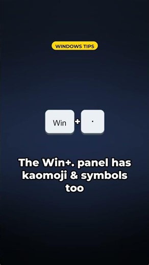 The Windows Symbol Panel Nobody Opens #Shorts