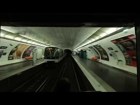 [Metro Cab Ride] Ligne 7bis du métro de Paris / Pré-Saint-Gervais ➡ Louis Blanc