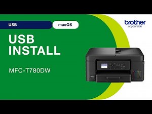Install MFCT780DW with USB - Mac