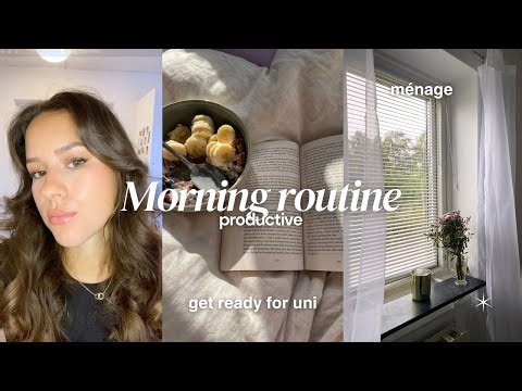 My Productive Morning Routine I Exchange Student in Sweden