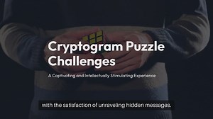 Cryptogram Puzzle Game Challenges