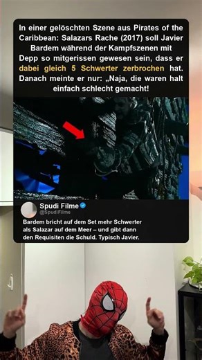 Als Bardem 5 Schwerter zerbrach und einfach weiterkaempfte