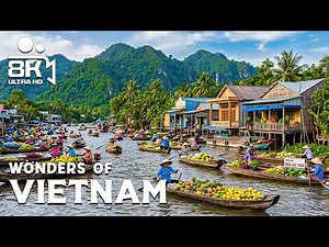 Wonders of Vietnam – Explore Mountains, Rice Terraces, and Tropical Beaches | Travel Video 4K