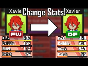 How to change player stats, positions & more in Inazuma Eleven GO: Galaxy Supernova/Big Bang