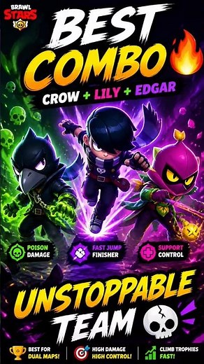 Best Dual Combo in Brawl Stars 💥 | #brawlstars #brawliseum #brawlchampionship