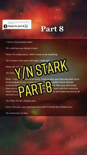 Reply to @marvel_short_stories #peterparker #spiderman #ynstark #tonystark #fyp #yn #marvel #pov #avengers #story