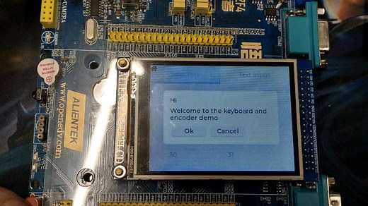 stm32使用sram作为lvgl的缓存区并显示在tftlcd屏幕