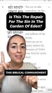 Is This Ancient Ritual The Repair For The Sin In The Garden Of Eden?