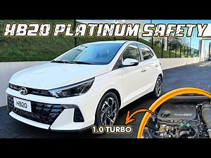 HB20 PLATINUM SAFETY 2025 - Versão Top De Linha Do Hatch Nos Mínimos Detalhes...