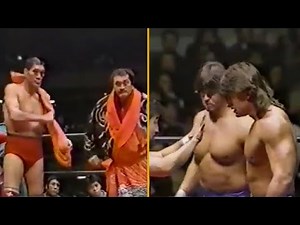 Rick Martel & Tom Zenk vs Giant Baba & Wajima 1986 12 12