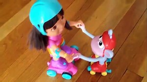 Dora Skating with Boots - Dora toys and Dora the Explorer
