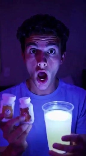 Why Your Pee Glows Under Blacklight (The Vitamin Secret Explained in 30 Seconds!)