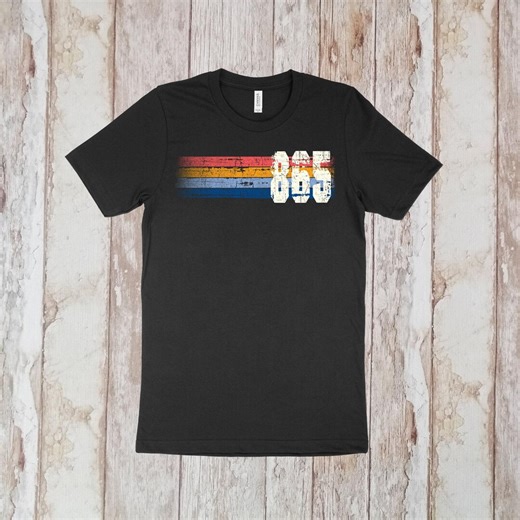 865 Area Code T-shirt: Retro Knoxville Tennessee Grunge Tee - Etsy