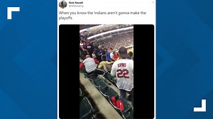 Video: Fight at Saturday's Cleveland Indians game leads to plenty of internet commentary; 3 arrested