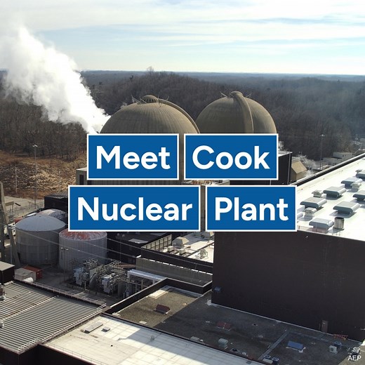 123K views · 2.7K reactions | Meet Cook  The Donald C. Cook Nuclear Plant is located along the eastern shoreline of Lake Michigan and is home to two pressurized water reactors that generate enough reliable power for 1.5 million homes. #nuclear #electricity | U.S. Department of Energy Office of Nuclear Energy | Facebook