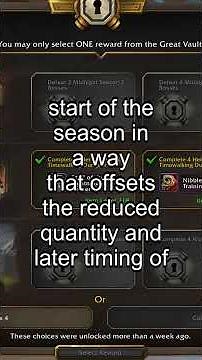 Claiming Bonus Rolls in Season 2 from Great Vault Requires Three Filled Slots in Same Week