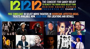 12-12-12 Concert to Benefit Hurricane Sandy Victims