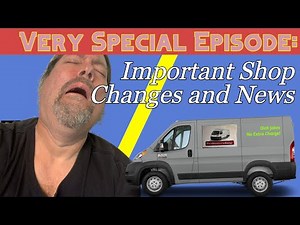 Promasters Only: Very Special Episode about the shop and taking a hiatus from repairs for now.