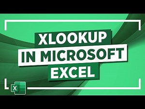 How to use XLOOKUP in Microsoft Excel: XLOOKUP Function Tutorial