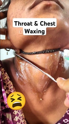 Throat and Upper Chest Waxing Tutorial | Smooth & Hair-Free | #WaxingTips #beautycare